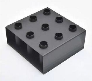 Nine-Hole Barbell Rack